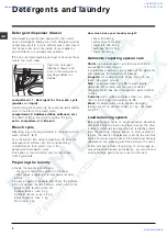 Preview for 8 page of Hotpoint Ariston AR 83 Instructions For Use Manual