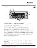 Предварительный просмотр 5 страницы Hotpoint Ariston AR**D 149 Instructions For Use Manual