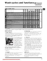 Предварительный просмотр 19 страницы Hotpoint Ariston AR**D 149 Instructions For Use Manual