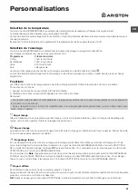 Предварительный просмотр 21 страницы Hotpoint Ariston AR6L 105 Instructions For Use Manual