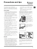 Preview for 9 page of Hotpoint Ariston ARL 105 Instructions For Use Manual