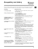 Preview for 47 page of Hotpoint Ariston ARL 105 Instructions For Use Manual