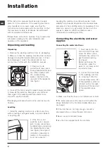 Preview for 2 page of Hotpoint Ariston ARSF 85 Instructions For Use Manual