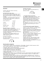 Preview for 17 page of Hotpoint Ariston ARSF 85 Instructions For Use Manual