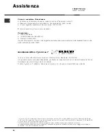 Preview for 60 page of Hotpoint Ariston ARSL 105 Instructions For Use Manual