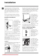 Предварительный просмотр 38 страницы Hotpoint Ariston artdx 149 Instructions For Use Manual