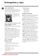 Предварительный просмотр 56 страницы Hotpoint Ariston artdx 149 Instructions For Use Manual