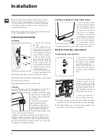 Предварительный просмотр 2 страницы Hotpoint Ariston ARTF 104 Instructions For Use Manual