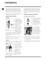 Preview for 2 page of Hotpoint Ariston ARTL 82 Instructions For Use Manual