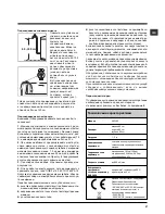 Preview for 27 page of Hotpoint Ariston ARTL 82 Instructions For Use Manual