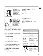 Preview for 39 page of Hotpoint Ariston ARTL 82 Instructions For Use Manual