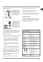 Предварительный просмотр 51 страницы Hotpoint Ariston ARTL 83 Instructions For Use Manual