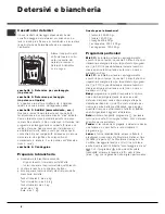 Preview for 8 page of Hotpoint Ariston ARTXD Instructions For Use Manual