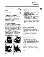 Preview for 17 page of Hotpoint Ariston ARTXF 129 Instructions For Use Manual