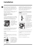 Preview for 2 page of Hotpoint Ariston ARXD 169 Instructions For Use Manual