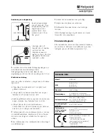 Preview for 15 page of Hotpoint Ariston ARXD 169 Instructions For Use Manual