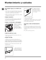 Предварительный просмотр 46 страницы Hotpoint Ariston ARXL 105 Instructions For Use Manual