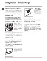 Предварительный просмотр 70 страницы Hotpoint Ariston ARXL 105 Instructions For Use Manual