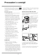 Предварительный просмотр 81 страницы Hotpoint Ariston ARXL 105 Instructions For Use Manual