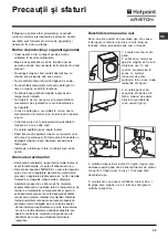 Preview for 33 page of Hotpoint Ariston ARXXL 105 Instructions For Use Manual