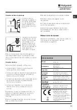 Preview for 39 page of Hotpoint Ariston ARXXL 105 Instructions For Use Manual