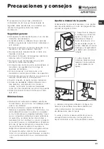 Preview for 45 page of Hotpoint Ariston ARXXL 105 Instructions For Use Manual