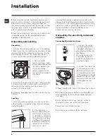 Preview for 2 page of Hotpoint Ariston ARXXL 129 S Instructions For Use Manual