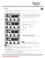 Предварительный просмотр 17 страницы Hotpoint Ariston AVTXF 149 Instructions For Use Manual