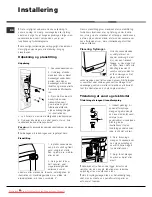 Предварительный просмотр 50 страницы Hotpoint Ariston AVTXF 149 Instructions For Use Manual