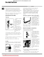 Предварительный просмотр 2 страницы Hotpoint Ariston AVTXL 129 Instructions For Use Manual