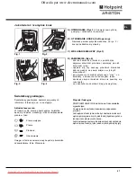 Предварительный просмотр 41 страницы Hotpoint Ariston AVTXL 129 Instructions For Use Manual