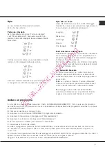 Preview for 7 page of Hotpoint Ariston AWM 108 Instructions For Use Manual