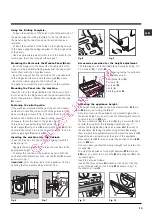 Preview for 19 page of Hotpoint Ariston AWM 108 Instructions For Use Manual