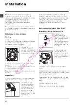 Preview for 30 page of Hotpoint Ariston AWM 108 Instructions For Use Manual