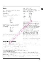 Preview for 35 page of Hotpoint Ariston AWM 108 Instructions For Use Manual