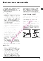 Preview for 39 page of Hotpoint Ariston AWM 108 Instructions For Use Manual