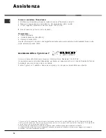 Preview for 14 page of Hotpoint Ariston AWM 88 Instructions For Use Manual