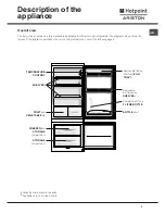 Preview for 3 page of Hotpoint Ariston BC 231 I/HA Operating Instructions Manual