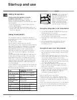 Preview for 4 page of Hotpoint Ariston BC 231 I/HA Operating Instructions Manual