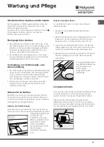 Предварительный просмотр 21 страницы Hotpoint Ariston BC 232 AI HA Operating Instructions Manual