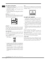 Preview for 32 page of Hotpoint Ariston BCB 3 series Operating Instructions Manual