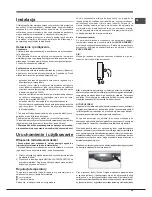 Preview for 39 page of Hotpoint Ariston BCB 3 series Operating Instructions Manual