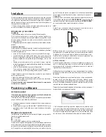 Preview for 43 page of Hotpoint Ariston BCB 3 series Operating Instructions Manual