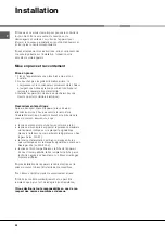 Preview for 22 page of Hotpoint Ariston BCB 311/HA Operating Instructions Manual