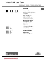 Hotpoint Ariston BCB 311 Operating Instructions Manual предпросмотр