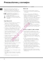 Предварительный просмотр 58 страницы Hotpoint Ariston BCB 313 AVEI FF Operating Instructions Manual