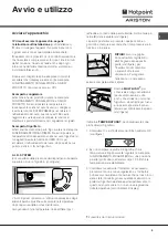 Preview for 5 page of Hotpoint Ariston BCB 333 A VE I C/HA Operating Instructions Manual