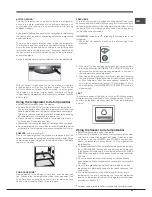 Preview for 23 page of Hotpoint Ariston BCB 3xx AA E Series Operating Instructions Manual