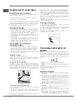 Preview for 36 page of Hotpoint Ariston BCB 3xx AA E Series Operating Instructions Manual