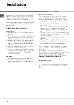 Preview for 14 page of Hotpoint Ariston BCZ M 400 IX Operating Instructions Manual